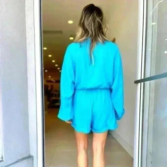 Guess by Marciano Blue Jumpsuit - Picture 3 of 11